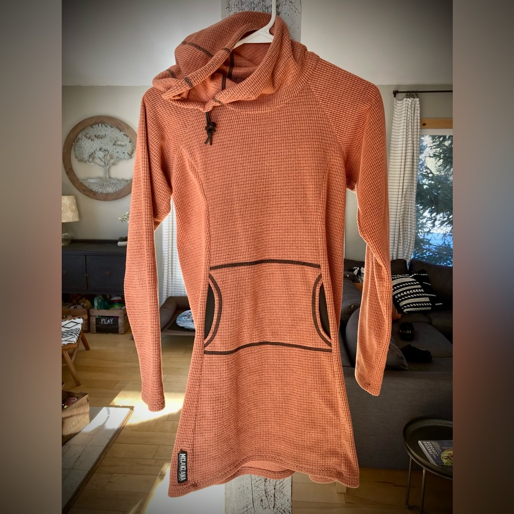 Melanzana Micro Grid Dress Small